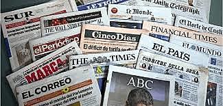 Diarios o periódicos.