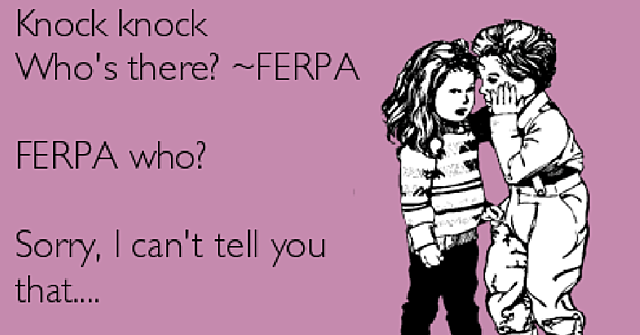 The Family Educational Rights and Privacy Act (FERPA)