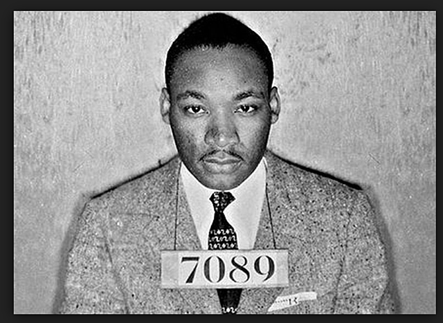 MLK arrested