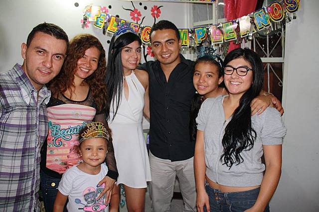Un cumpleaños con mi familia