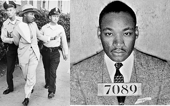MLK Arrested