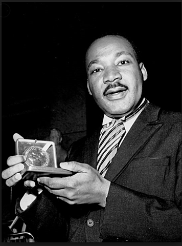 MLK wins Nobel peace pize