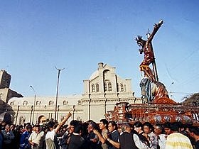 Señor de Luren, en Ica.