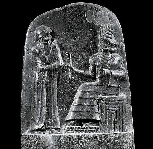 The Law Code Stele of King Hammurabi
