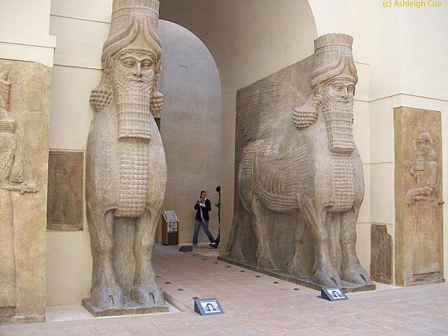 Lamassu from the citadel of Sargon II
