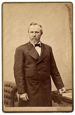 PRESIDENT RUTHERFORD B. HAYES