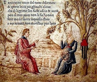 Francesco Petrarca. Arezzo, Italia.1304-1374