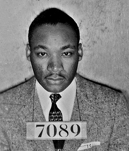 Martin Luther King Jr. Arrested