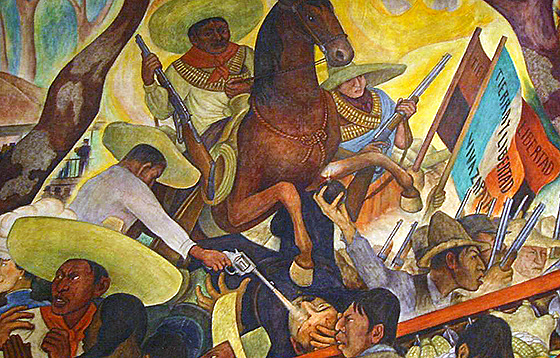 Dream of a Sunday Afternoon in Alameda Central Park by Rivera