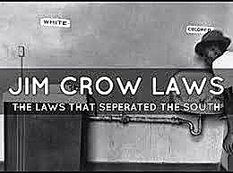 The U.S. Supreme Court decision that upheld the racist policy of segregation by legalizing “separate but equal” facilities for blacks and whites.