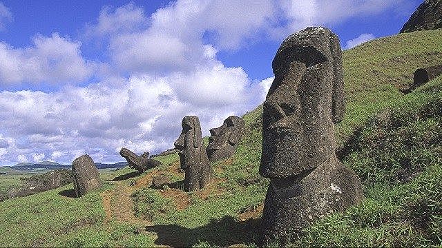 Easter Island Moai Statues