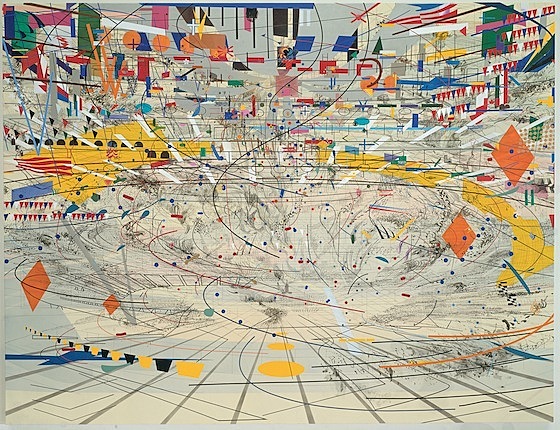 Stadia II by Julie Mehretu