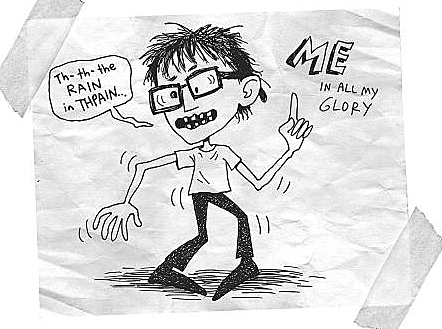 Junior play with Rowdy in a basketball game, and they have clash.