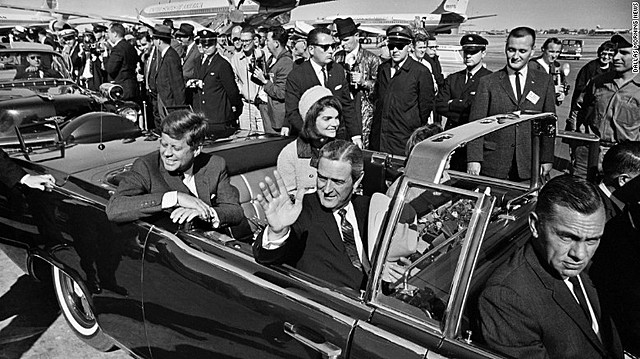 JFK is assassinated