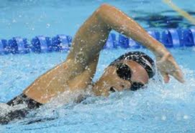 I started competitive swimming.