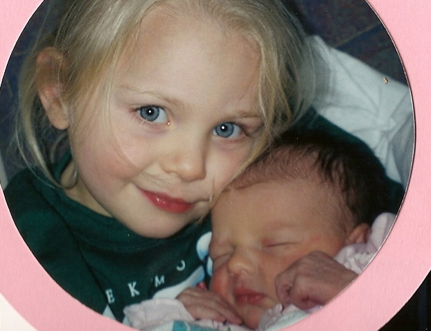 Birth of my little sister, Cameron.