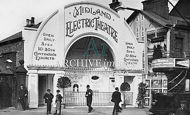 La primera sala de cine "Electric Theathre"