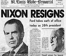 Nixon Resigns