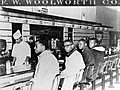 February 1, 1960 Woolworth's store protest