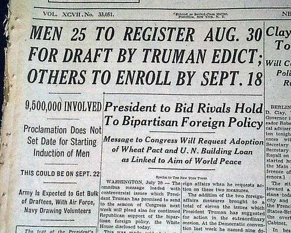 Selective service act of 1948