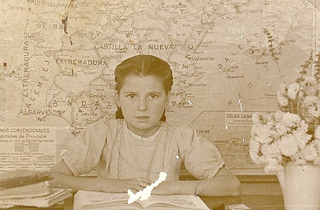 Amb sis anys començà a anar a l´escola.