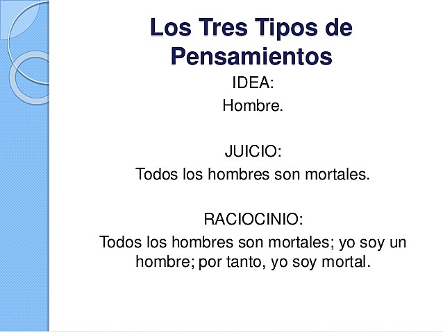 Aristoteles Conceptos,Juicios y Racionamiento.