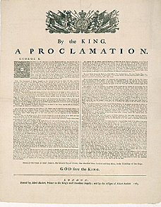 Royal Proclamation- Part 1