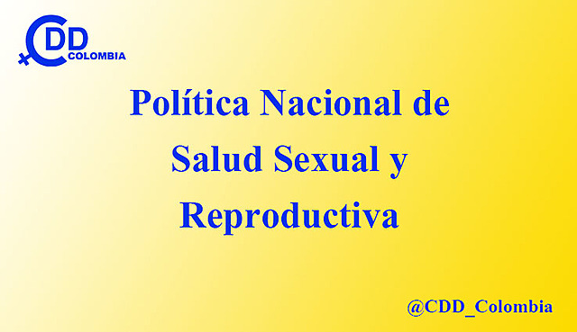 Política Nacional de Salud Sexual y Reproductiva