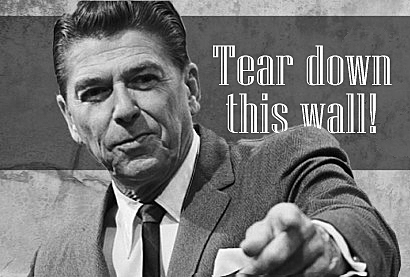 ‘Tear down this wall’ speech