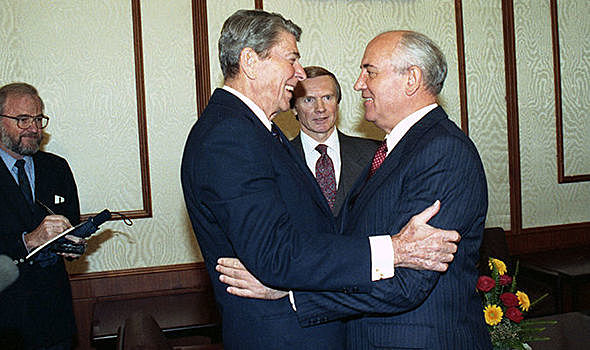 Geneva Conference with Gorbachev