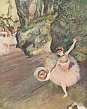 Ballarina amb un ram de flors (estrella del ballet), Degas 1878