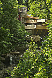 La casa de la cascada , Frank Lloyd Wright