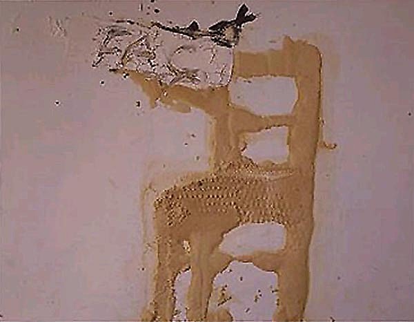 Cadira, 1992 Antoni Tàpies