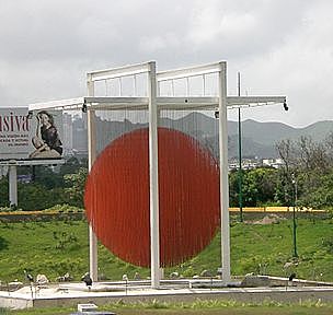 Esfera Caracas de Jesús Soto, 1974