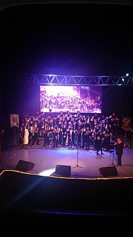 ESTAR EN EL ESCENARIO DEL TEATRO DE LA CIUDAD DE PUEBLA (TUNA 50°)