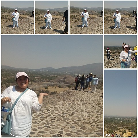 PRIMER VIAJE A ZONA ARQUEOLÓGICA DE TENOCHTITLÁN(SUBÍ LA PIRÁMIDE MÁS ALTA)