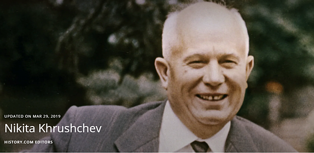 Nikita Khrushchev 1958-1964