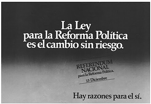 Aprobación de la Ley para la Reforma Política