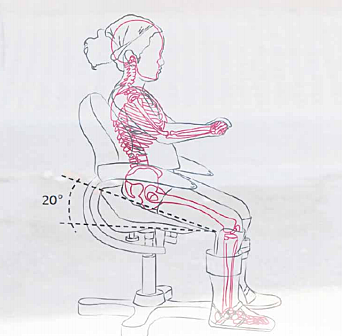 Estudiantes de terapia ocupacional de la universidad y una estudiante de la Universidad de los Andes diseñan la silla "Incluchair" (Córdoba, 2014)