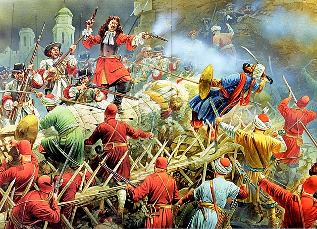 GUERRA DE RUSIA Y OTOMANOS