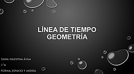 Timeline: Línea de tiempo Geometría
