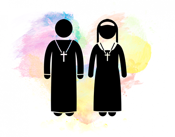 Se reduce el número de religiosos