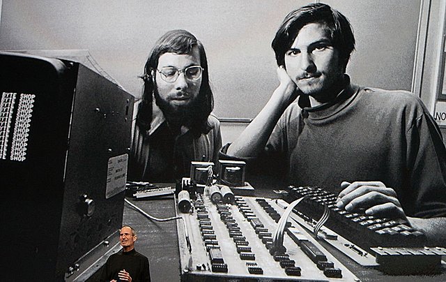 el comienzo de apple