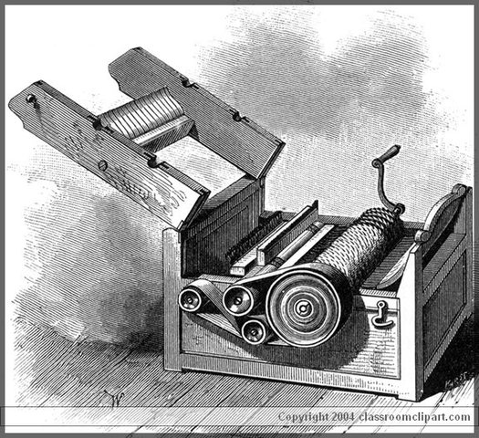 Eli Whitney invented the Cotton Gin