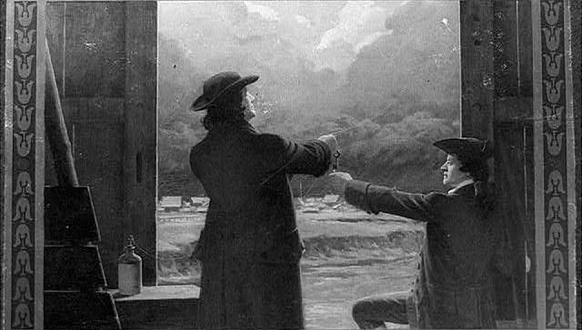 Benjamin Franklin Kite Experiment