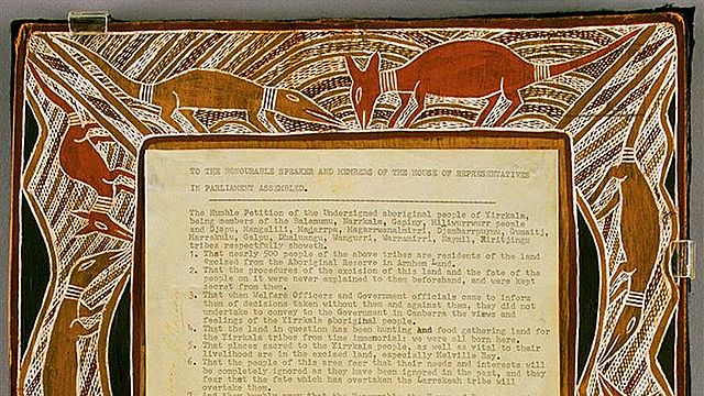 The Yirkalla petition