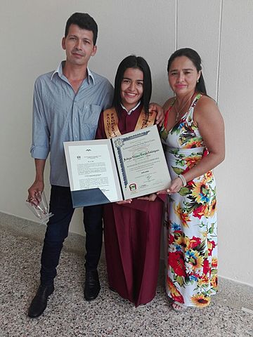 I finished high school