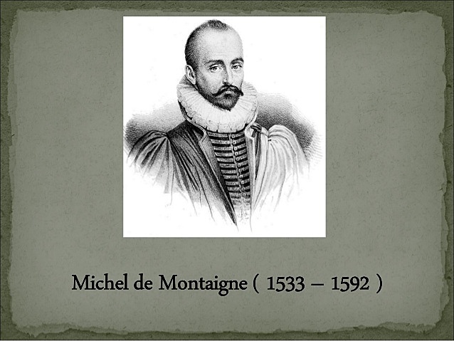 Michel Montaigne
