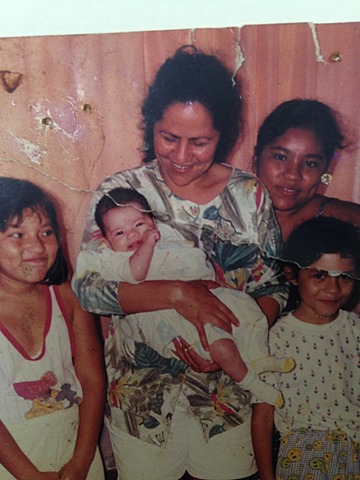 Primera foto con el amor de mi vida. 3 meses