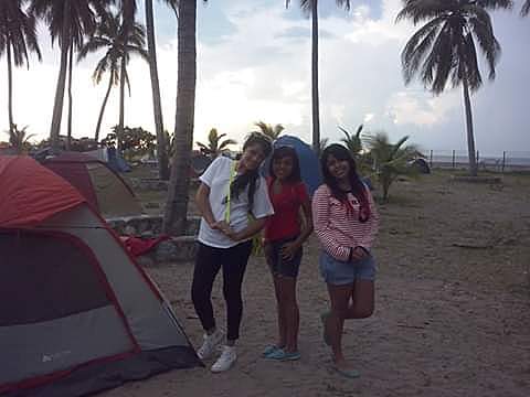 Asistí a un campamento a orilla del mar